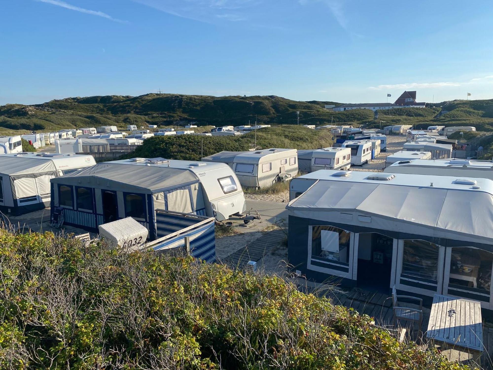 Wohnwagenvermietung Hoernum / Sylt Екстериор снимка