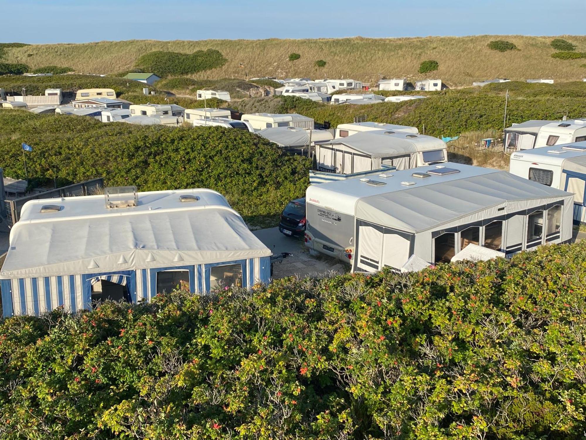 Wohnwagenvermietung Hoernum / Sylt Екстериор снимка